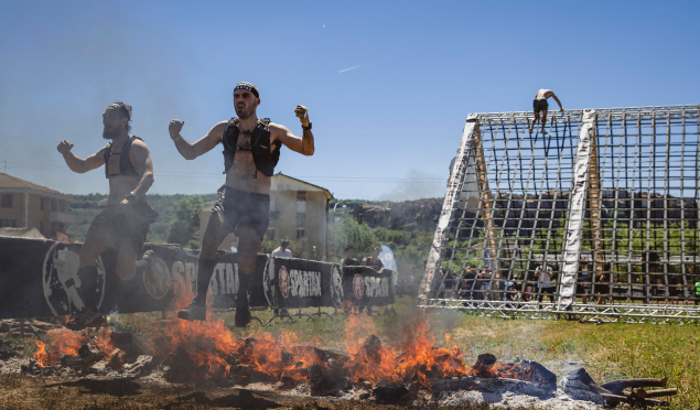 Orte Spartan race location landscape