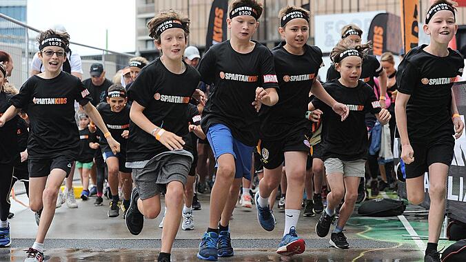 Saltwater Reserve Spartan Kids Holiday Workout Session